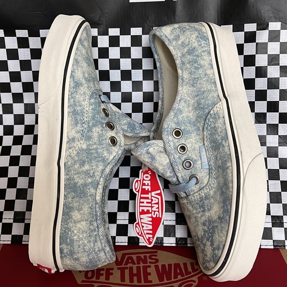 Vans Authentic Denim Destroy Winter Sky/Marshmallow WMNS sneakers - Picture 12 of 16